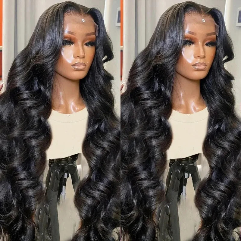 Mossily Body Wave Glueless Wig Pre plucked Lace Frontal Wigs 30 36 Inch Human Hair Wig 5x5 Lace Closure Wigs