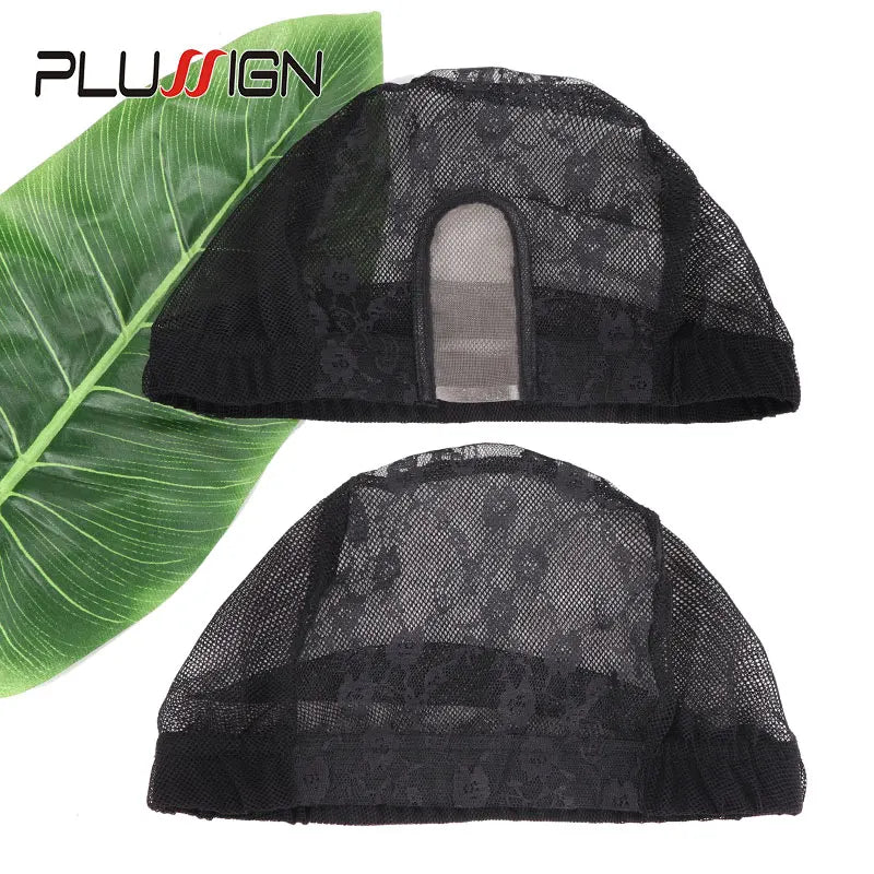 U Part Wig Caps For Making Wigs Breathable Hair Net Wig Accessories Plussign Professional Wig Making Tools Dome Cap