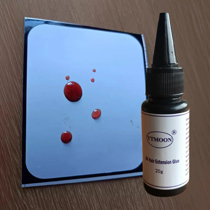 20g UV GLUE for Hair Extension Wig Adhesive Bonding Lasting No Irritant Waterproof oil proof Professional Barbershop accessories