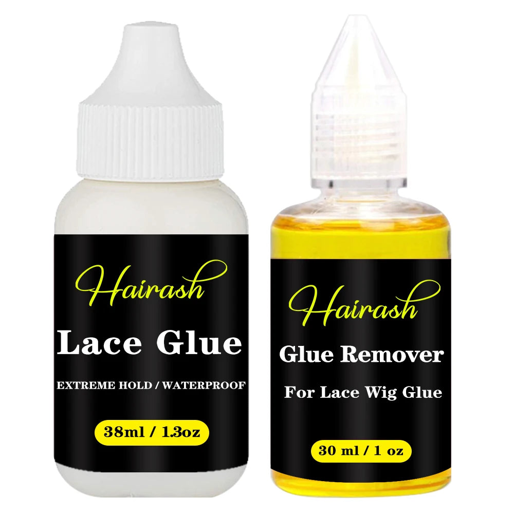 Lace Glue Waterproof For Lace Front Wig + Plant Glue Remover + Hair Wax Stick + Lace Tint Spray