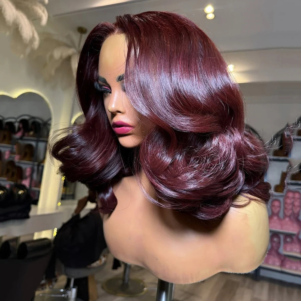 Vietnamese Super Double Drawn Human Hair Wig 13x4 Lace Front Wigs Vietnamese Raw Hair Wigs Loose Body Wave Full Thick End Wigs