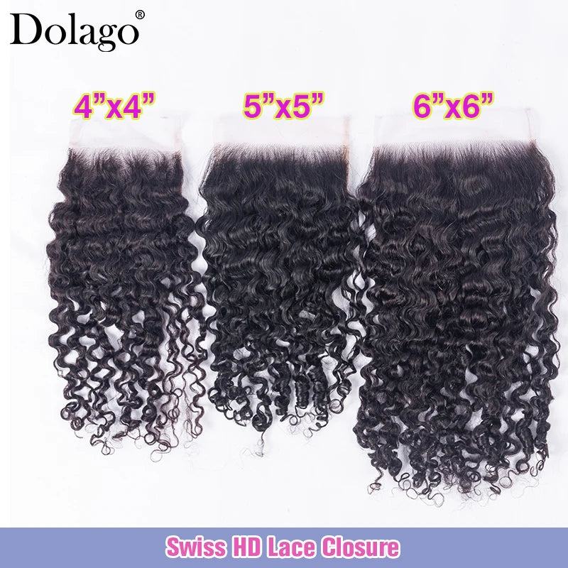 2x6 4x4 5x5 6x6 HD Lace Closure With Bundles Burmese Curly Human Hair Bundles With Closure Raw Weaves Human Hair With Closures