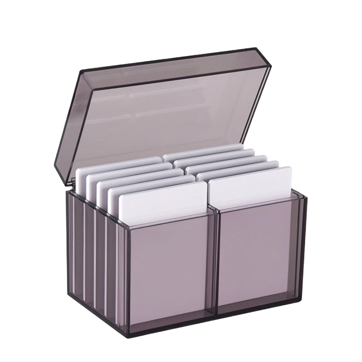 10-Layer Acrylic Eyelash Storage Box Spacious Dust Cover Lashes Display Stand Eyelash Plates Space Saving Makeup Tool