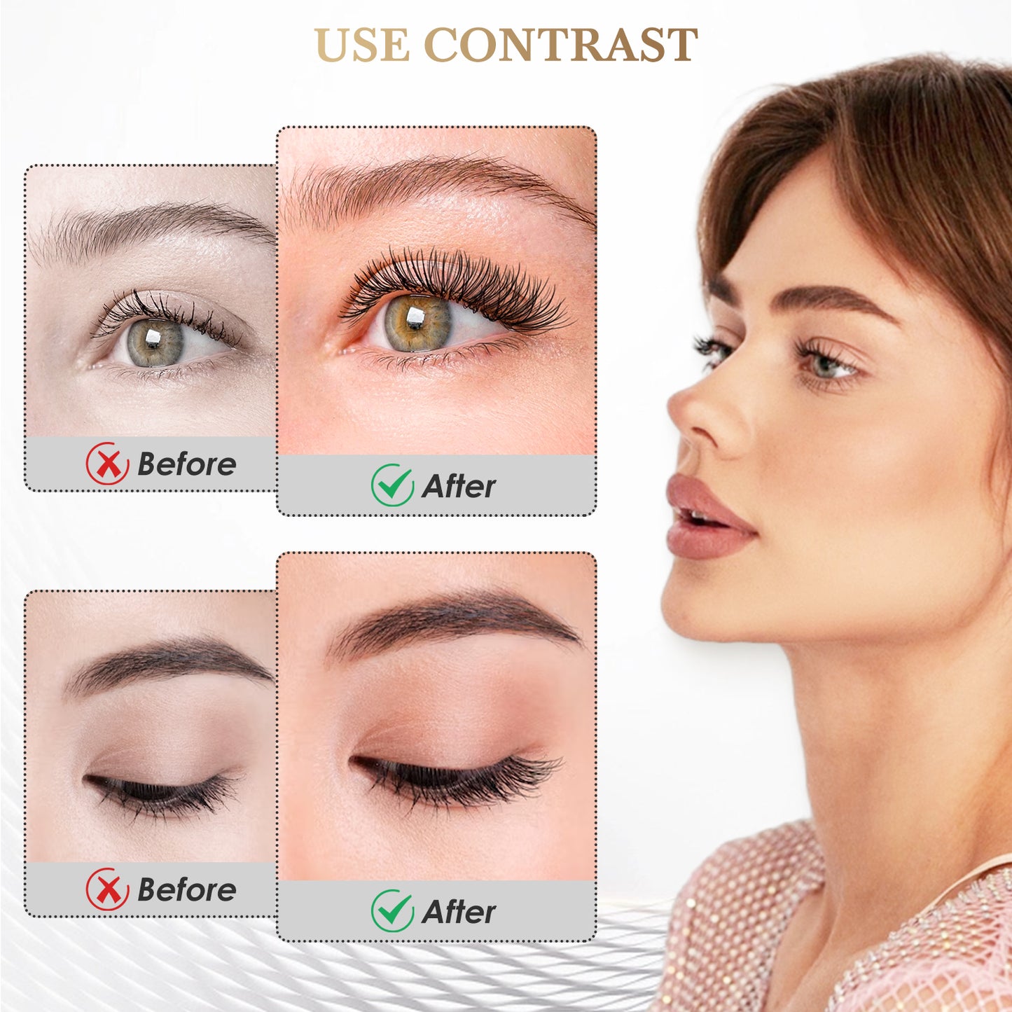 Electric Eyelash Curler For Instant Glam Long Lasting Natural Eyelash Comb Heated Lash Curling Tools