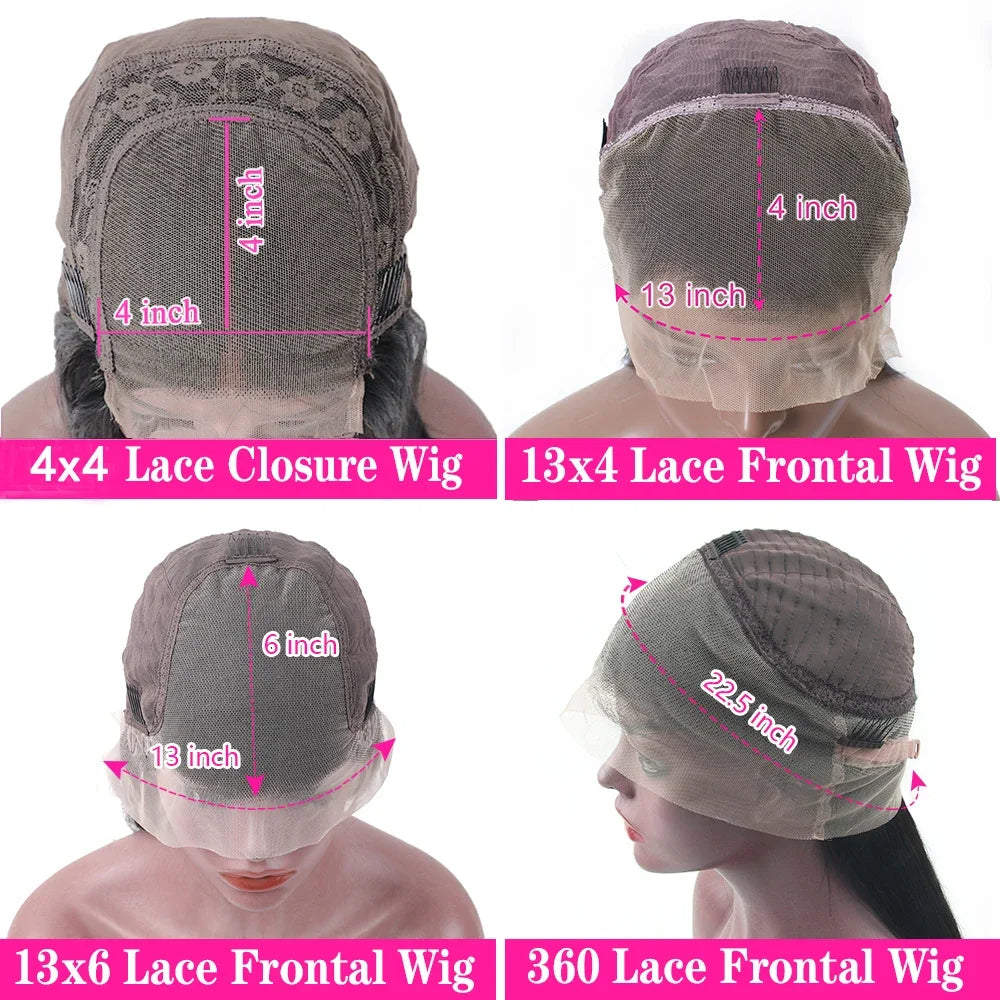 Cheap 360 Lace Front Wigs Human Hair Body Wave Full Lace Frontal Human Hair Wigs Raw Indian Glueless 38Inch HD Lace Front Wig