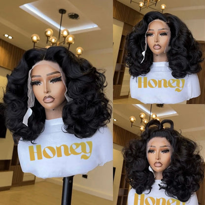 Vietnamese Super Double Drawn Human Hair Wig 13x4 Lace Front Wigs Vietnamese Raw Hair Wigs Loose Body Wave Full Thick End Wigs