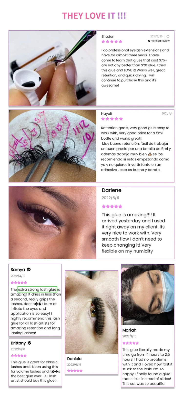 Veyes Inc 5ml S+ Eyelash Extensions Adhesive Veyelash 0.5 Second Fast Drying Lash Adhesive 7 Weeks Retention Volume Makeup Tools