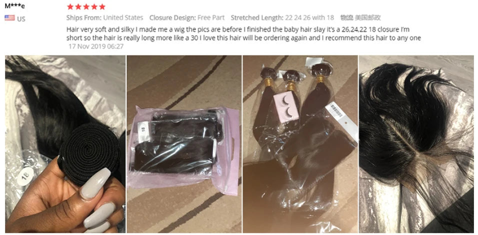 Bone Straight 13A Grade Human Hair Bundles With Closure Malaysian Unprocessed Frontal Tissage Bresiliens Bone Straight Virgin