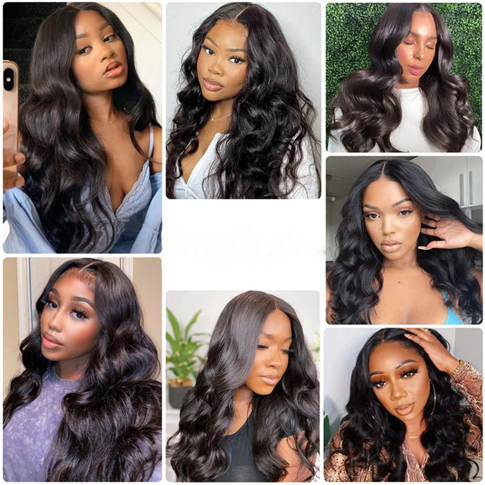 U V Part Wig Human Hair Body Wave Human Hair Wigs No Leave Out No Glue Brazilian Remy U Part Human Hair Wave Wigs for Women