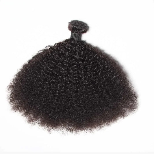 Mongolian Afro Kinky Curly Bundles Human Hair Extension Remy 3 bundles Deal Curly Human Hair Bundles For Women Natural Black