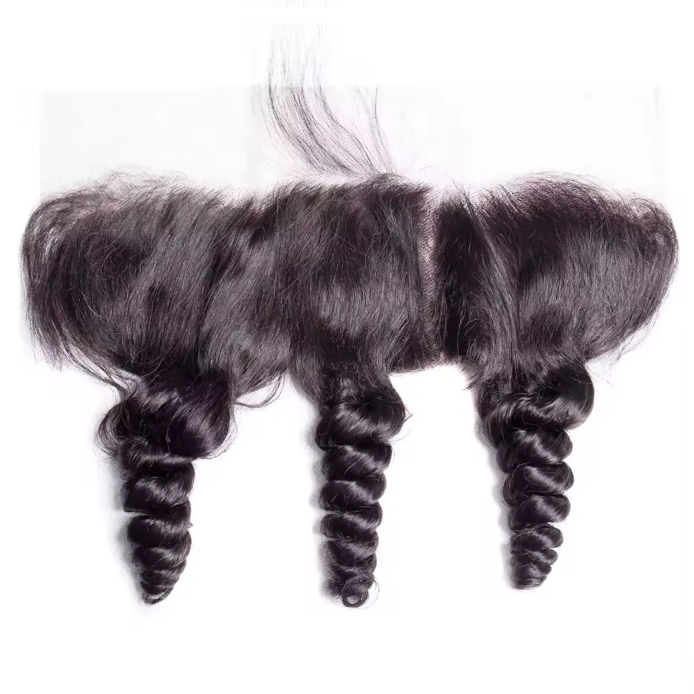 Loose Wave 13X4 Lace Frontal  Pre-Plucked 8-22 Inch 100% Human Hair Wig Body Wave 4x4 Lace Closure 150% Density For Black Women