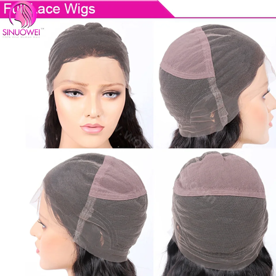 Full Lace Human Hair Straight Wigs Brazilian Transparent Lace Frontal Human Hair Wigs For Women Pre Plucked Remy Hair