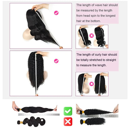 Curly Wave Human Hair Bundles With Closure 4x4 Transparent Lace 1B Color Wet and Wavy Virgin Human Hair Extensions For Women