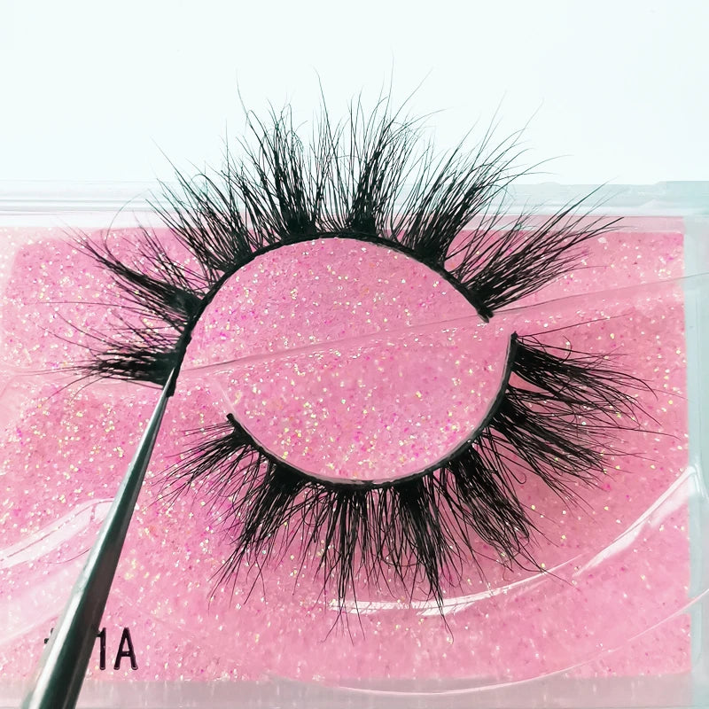 YSDO 1 pair cross mink eyelashes soft real 3d lashes maquiagem false eyelashes dramatic wispy lashes makeup cilios faux cils