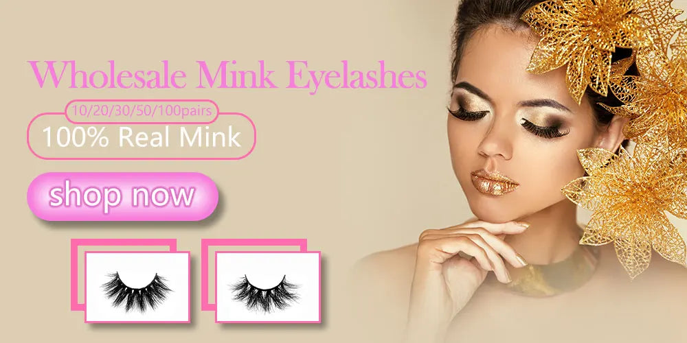 Wholesale Mink Eyelashes 100pcs Dramatic Long Mink Lashes Makeup Full Strip Lashes False Eyelashes 3D Mink Eyelashes Reusable