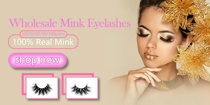 Wholesale Mink Eyelashes 100pcs Dramatic Long Mink Lashes Makeup Full Strip Lashes False Eyelashes 3D Mink Eyelashes Reusable