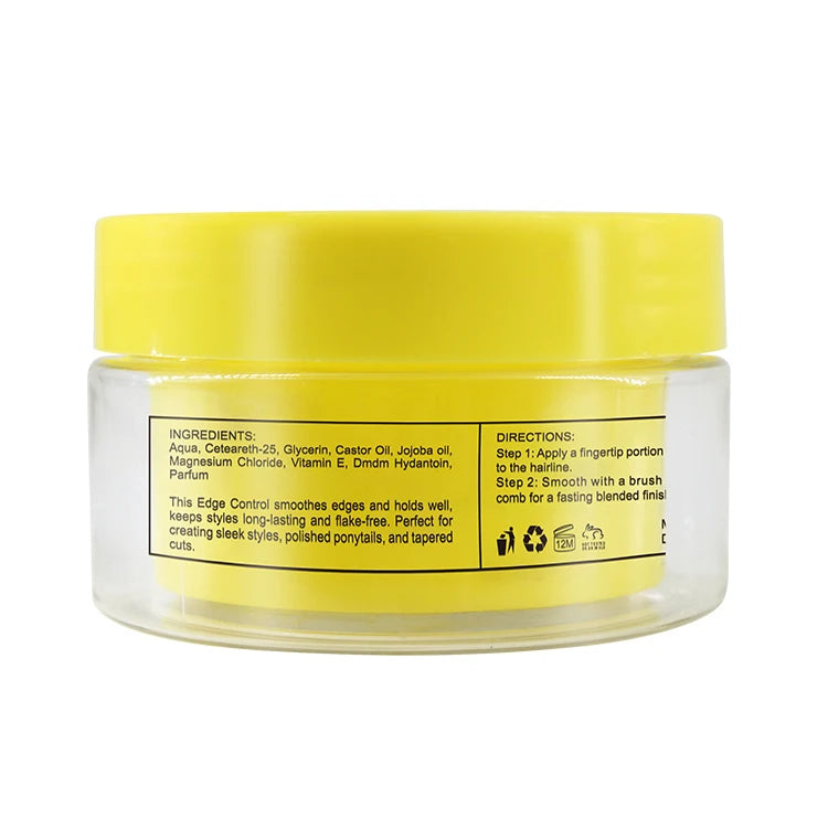 Hair Wax Cream Hair Edge Control Hair Fixative Gel 4 Colors Broken Hair Finishing Hair Styling Cream Finishing Anti-Frizz Tools