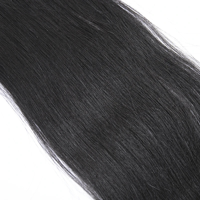 4x4 HD Lace Closure Straight Virgin Human Hair 13x4 Swiss Lace Frontal 6x6 HD Lace Closure Natural Color Pre-Plucked Hairline