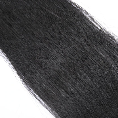 4x4 HD Lace Closure Straight Virgin Human Hair 13x4 Swiss Lace Frontal 6x6 HD Lace Closure Natural Color Pre-Plucked Hairline