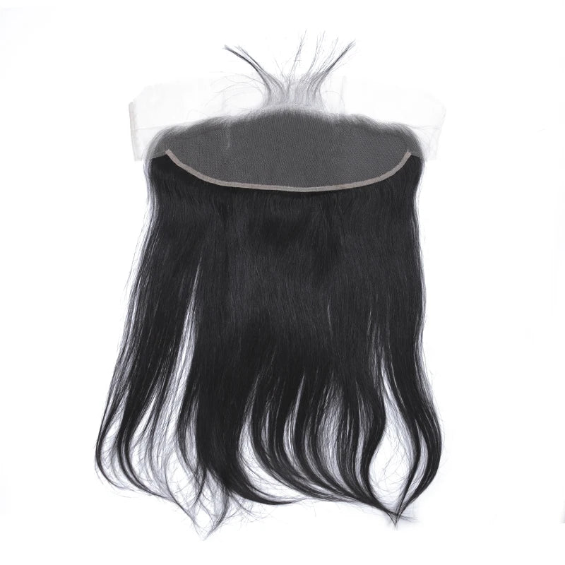 4x4 HD Lace Closure Straight Virgin Human Hair 13x4 Swiss Lace Frontal 6x6 HD Lace Closure Natural Color Pre-Plucked Hairline