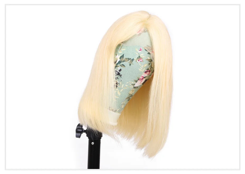 13x4 13x6 Blonde bob Wig Lace Front Human Hair Wigs 613 Straight HD Lace Frontal Wig Bob Glueless Wig Human Hair Ready To Wear