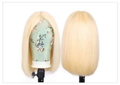 13x4 13x6 Blonde bob Wig Lace Front Human Hair Wigs 613 Straight HD Lace Frontal Wig Bob Glueless Wig Human Hair Ready To Wear