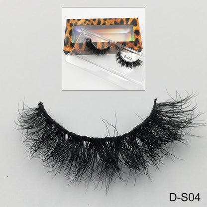 USA Import tariff included Lashes Mink Eyelashes Real Mink Hair Fluffy Messy Soft Natural Lashes Makeup 3d Mink Lashes
