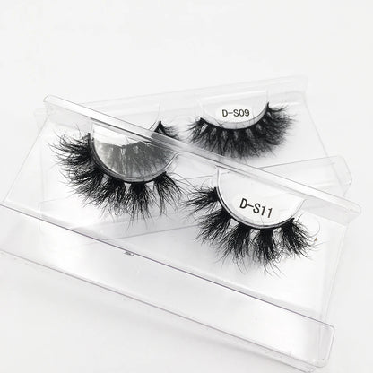 USA Import tariff included Lashes Mink Eyelashes Real Mink Hair Fluffy Messy Soft Natural Lashes Makeup 3d Mink Lashes