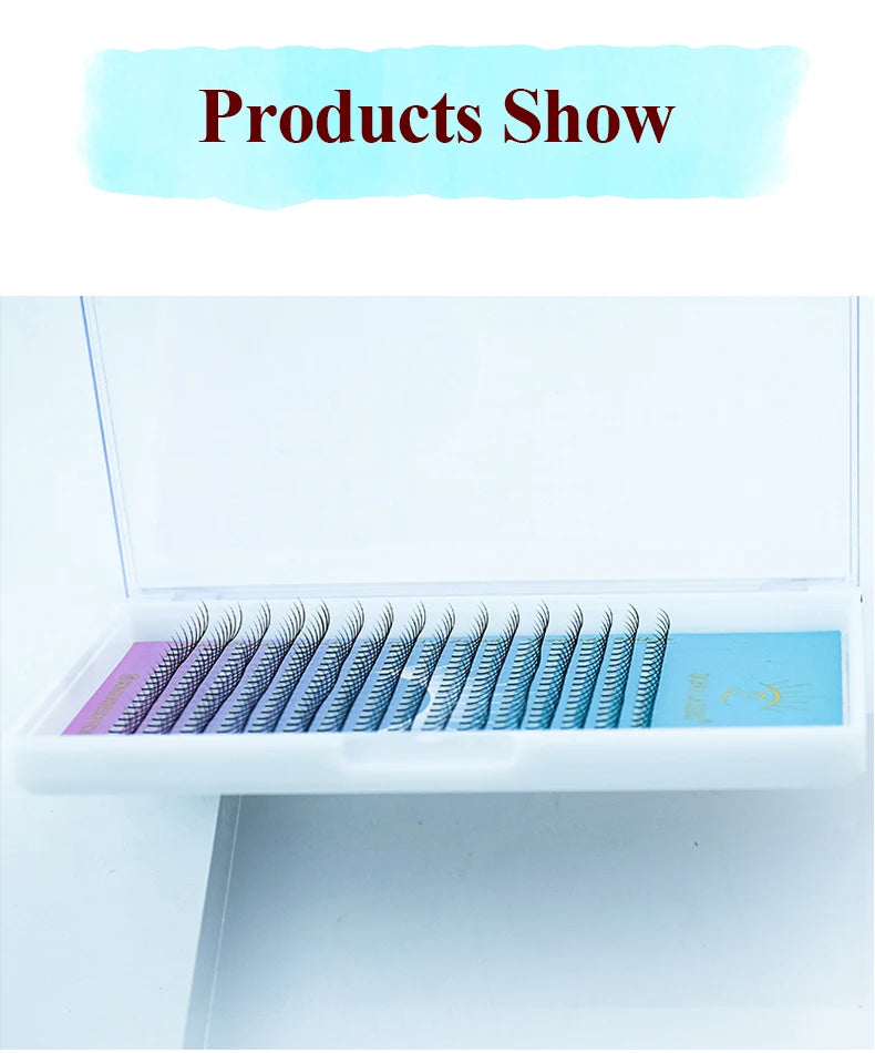 SONG LASHES Wispy Spikes Eyelash Extension Fairy Eyelashes Promade  Fans For Extensiones