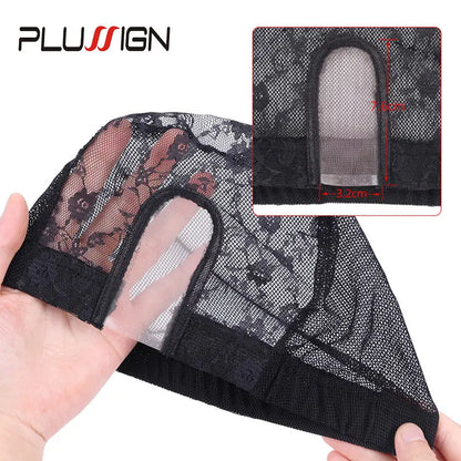U Part Wig Caps For Making Wigs Breathable Hair Net Wig Accessories Plussign Professional Wig Making Tools Dome Cap