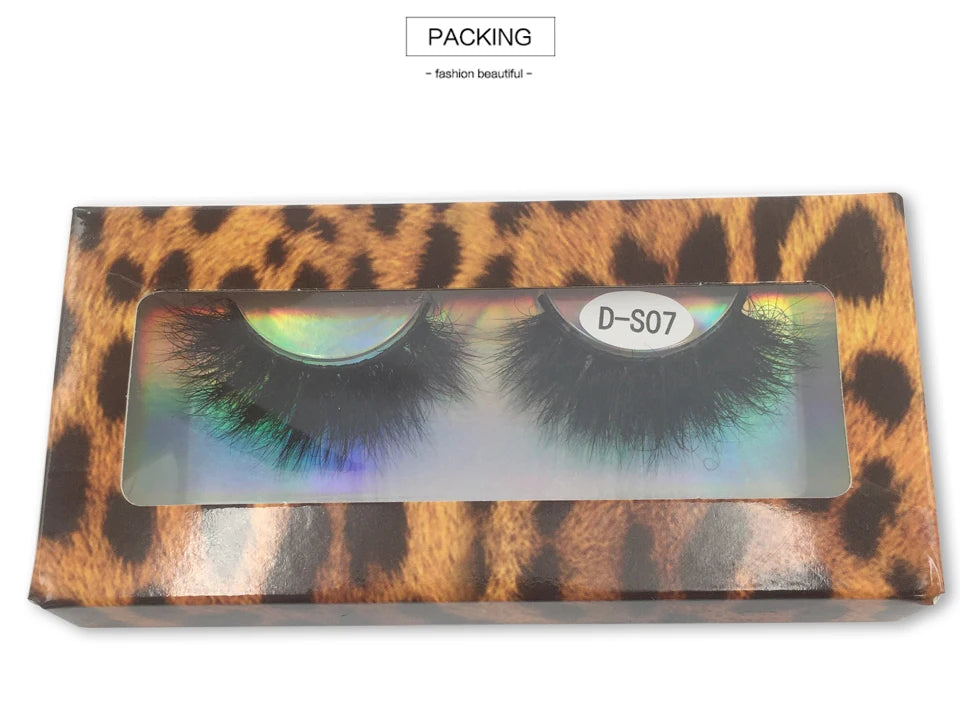 USA Import tariff included Lashes Mink Eyelashes Real Mink Hair Fluffy Messy Soft Natural Lashes Makeup 3d Mink Lashes