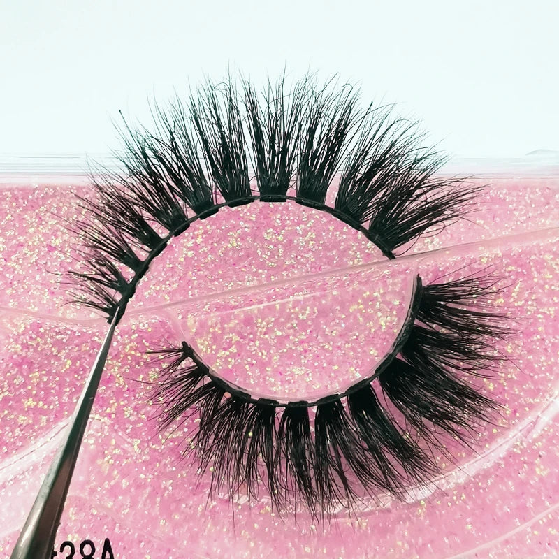 YSDO 1 pair cross mink eyelashes soft real 3d lashes maquiagem false eyelashes dramatic wispy lashes makeup cilios faux cils