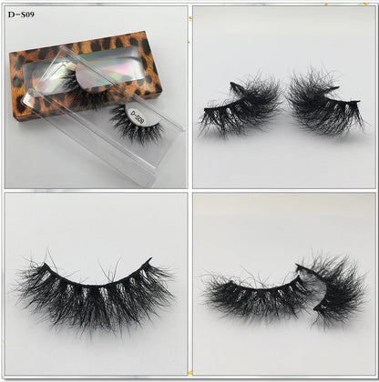 USA Import tariff included Lashes Mink Eyelashes Real Mink Hair Fluffy Messy Soft Natural Lashes Makeup 3d Mink Lashes