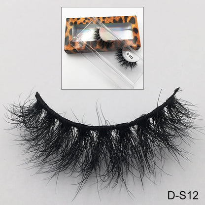 USA Import tariff included Lashes Mink Eyelashes Real Mink Hair Fluffy Messy Soft Natural Lashes Makeup 3d Mink Lashes