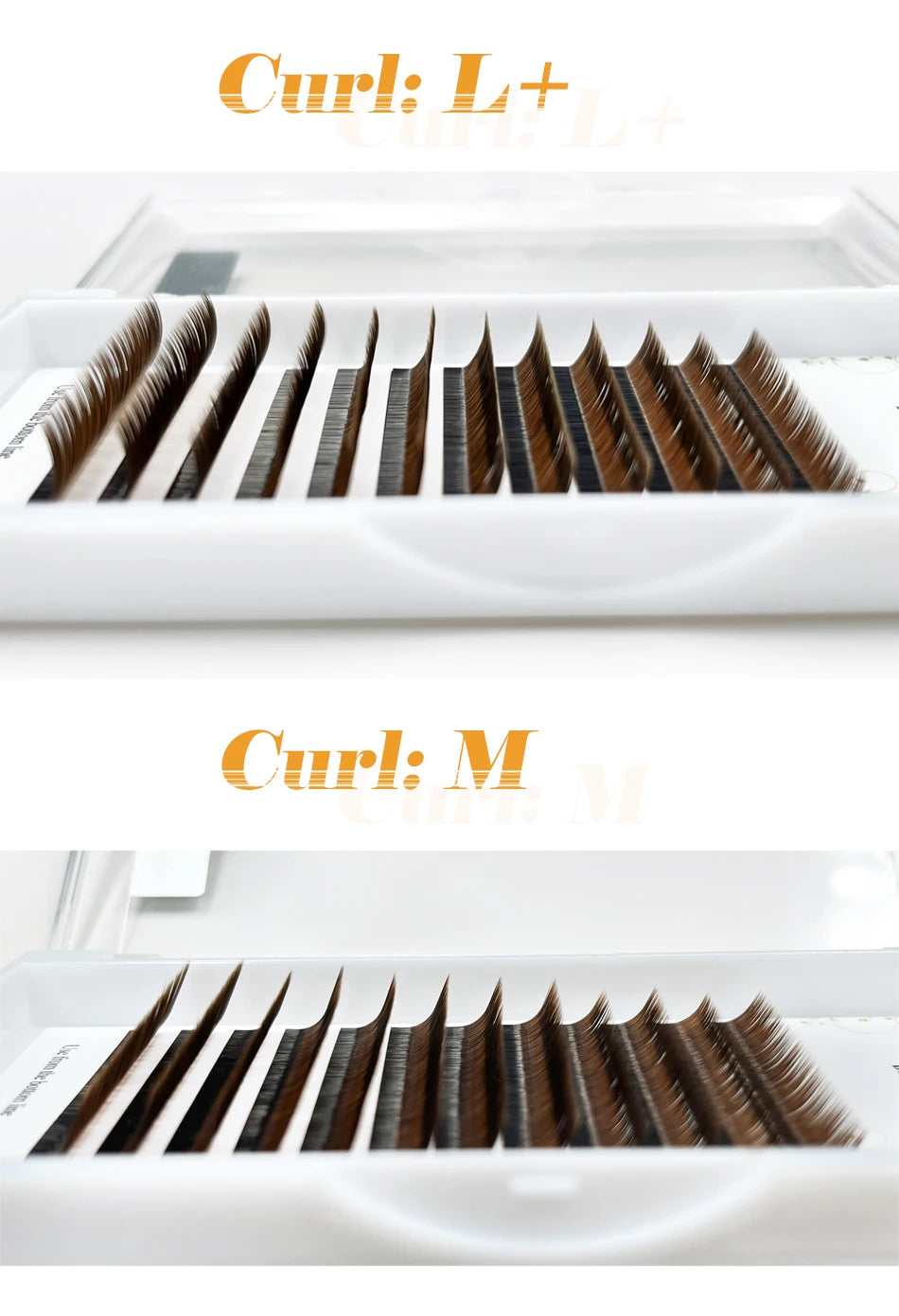 Brown Faux Mink Individual Eyelash Lashes Maquiagem Cilios For Professionals Soft Mink Eyelash Extension