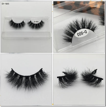 3D Mink Lashes 10-100 Pairs Real Mink Wholesale Makeup Eyelashes Vendor False Eyelash Extension Supplies Natural Full Fake Lash