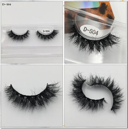 3D Mink Lashes 10-100 Pairs Real Mink Wholesale Makeup Eyelashes Vendor False Eyelash Extension Supplies Natural Full Fake Lash