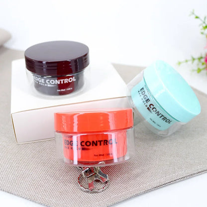Hair Wax Cream Hair Edge Control Hair Fixative Gel 4 Colors Broken Hair Finishing Hair Styling Cream Finishing Anti-Frizz Tools