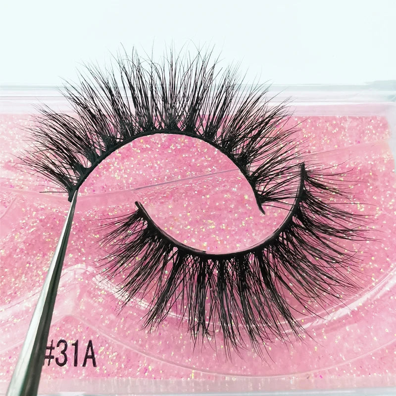 YSDO 1 pair cross mink eyelashes soft real 3d lashes maquiagem false eyelashes dramatic wispy lashes makeup cilios faux cils