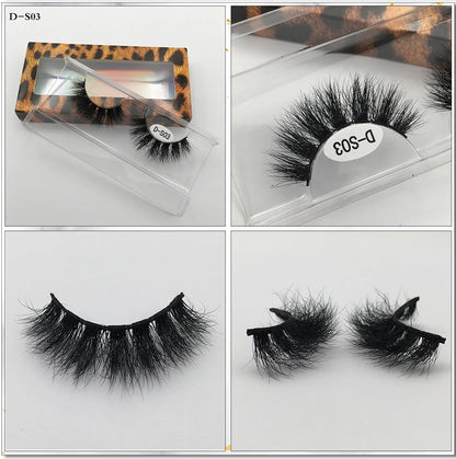 USA Import tariff included Lashes Mink Eyelashes Real Mink Hair Fluffy Messy Soft Natural Lashes Makeup 3d Mink Lashes
