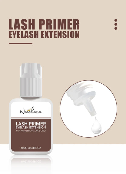 10ml Eyelash Extension Primer for Lash Application Extend Time Adhesive Bonding Strength False Eyelashes Fixing Agent Glue Tools