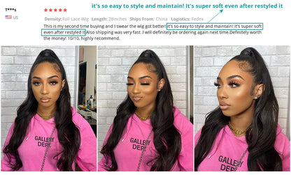 Allove Full Lace Human Hair Wig  Transparent Lace Frontal Wig Bone Straight Lace Front Wig Brazilian Remy Hair Wigs