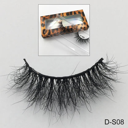 USA Import tariff included Lashes Mink Eyelashes Real Mink Hair Fluffy Messy Soft Natural Lashes Makeup 3d Mink Lashes