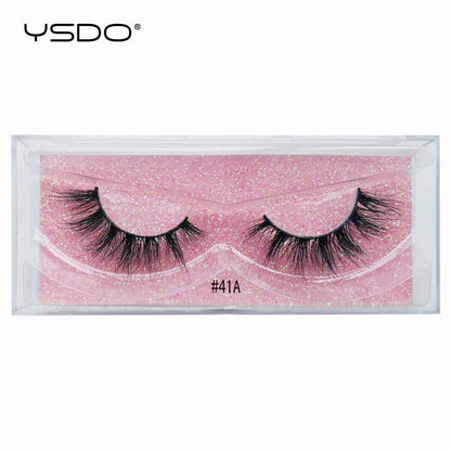 YSDO 1 pair cross mink eyelashes soft real 3d lashes maquiagem false eyelashes dramatic wispy lashes makeup cilios faux cils