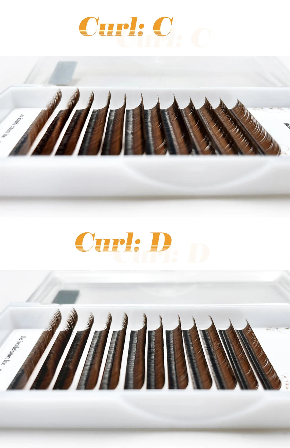 Brown Faux Mink Individual Eyelash Lashes Maquiagem Cilios For Professionals Soft Mink Eyelash Extension