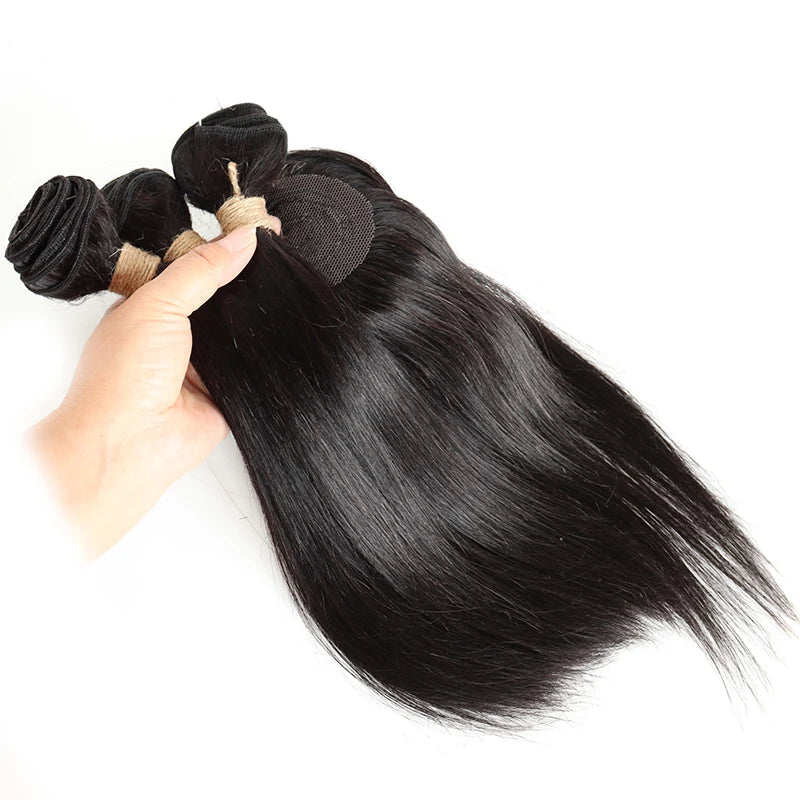 Kinky Curly Bundles With Closure Natural Human Hair Bundles Short Indian Hair Bundles With Circular Closure