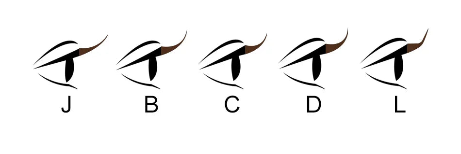 Brown Faux Mink Individual Eyelash Lashes Maquiagem Cilios For Professionals Soft Mink Eyelash Extension