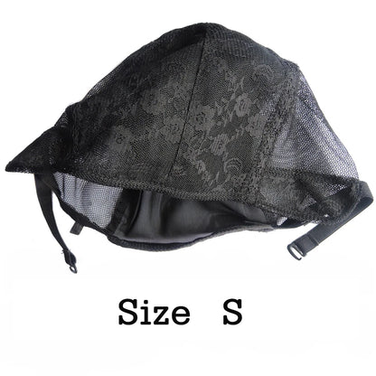 Alileader Adjustable Wig Caps For DIY Wig S/L/XL Base Cap Black Weaving Wig Tools Cap Lace Wig Caps Weave Cap For Making a Wig