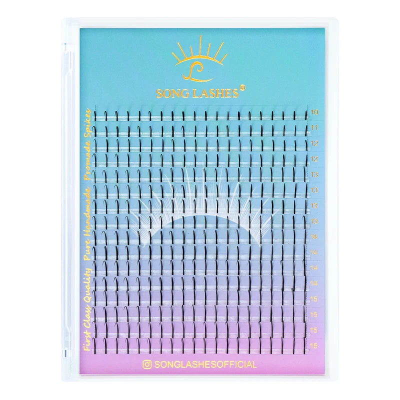 SONG LASHES Wispy Spikes Eyelash Extension Fairy Eyelashes Promade  Fans For Extensiones