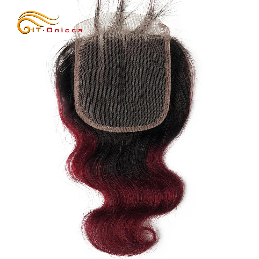 Indian Hair Bundles With Closure Transparent Closure With Bundles Loose Wave Bundles With Closure Weave Short Hair Extensions